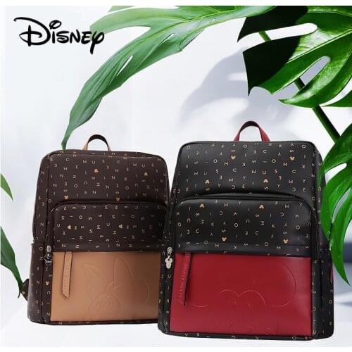 Disney Minnie Mickey Cartoon Mummy Bag Usb Diaper Bag Baby Care Large Capacity Baby Stroller Organizer Bag Mummy Diaper Bag Hook