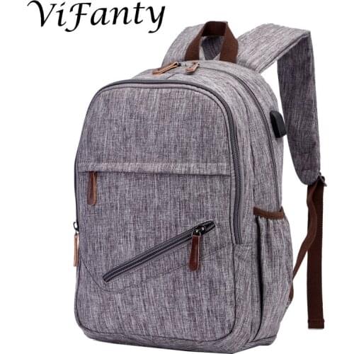 Teenager Travel School USB Charging Backpack College Bookbag Multifunction Travel Daypack Rucksack Computer Bag
