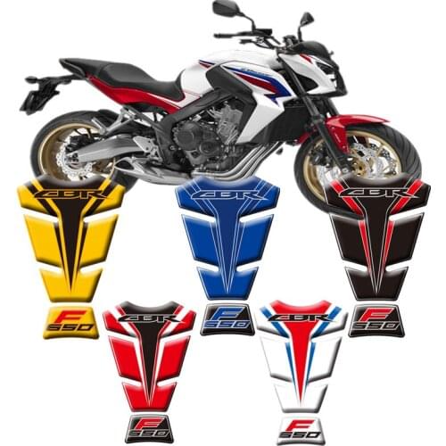 Motorcycle 3D Fuel Tank Protective Stickers Decals For Honda CBR650F 2014-2016 CBR650F Stickers
