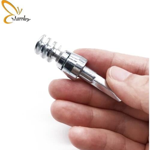 MS1912 50pcs 24.5mm Tire Studs/Spikes for Tires/Ice Screw-in Studs Snow Chians for Huge Equipment(Haul Trucks/Cranes/Loaders)