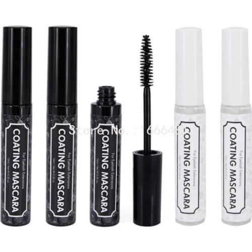 Sky Coating Sealant to Keep Eyelash Extension Long Life Coating Mascara Clear or Black Color Free Shipping