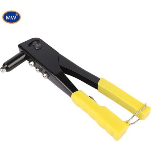 Practical Riveter Gun Manual Light Weight Riveter Gun Kit Blind Rivet Hand Gutter Repair Heavy Duty Tool