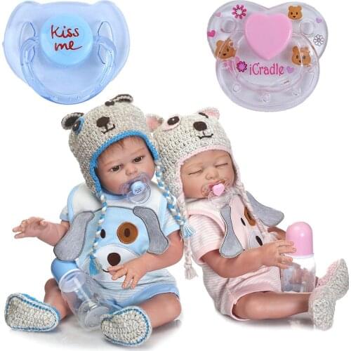 Brand New Pacifier Accessories Reborn Doll Supplies Dummy Pacifier Magnet For New Reborn Baby Dolls Baby Kids Toys Gifts