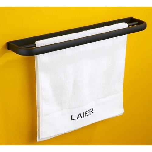 Vidric paint full copper double towel bar towel hanging racks bathroom metal pendant