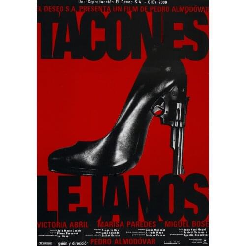 High Heels Movie Art print Silk poster Home Wall Decor