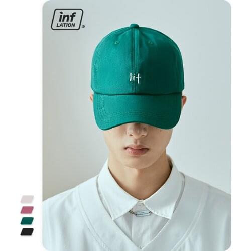 INFLATION Plain Baseball Cap Women Men Snapback Caps Classic Style Hat Casual Sport Outdoor Adjustable Cap Fashion Unisex 248CI