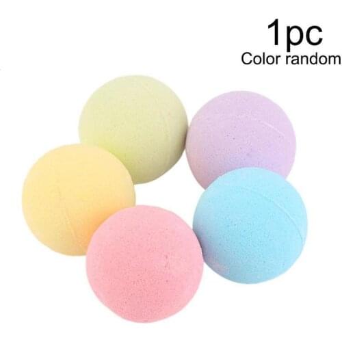 1PC Essential Oil Petal Deep Sea Body Bath Salt Ball Natural Low Foam Bubble Bath Bombs Ball For Female SPA Or Foot Bath