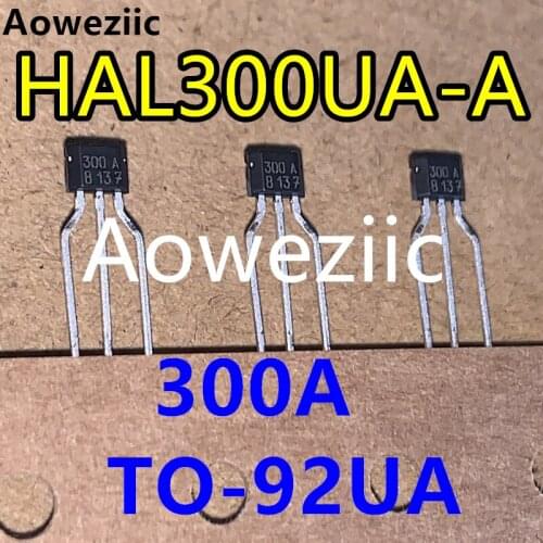 10pcs/LOT Hall sensor HAL300UA-A HAL300UA HAL300 300A TO-92S Bipolar latched hall switch sensor 100% New