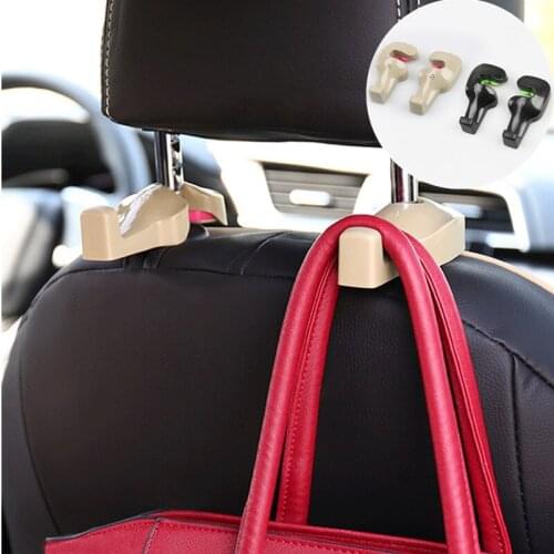 2pcs Multi-function Car Seat Hook For Alfa Romeo 147 156 159 Alfetta Berlina Brera Mito Giulia Milano