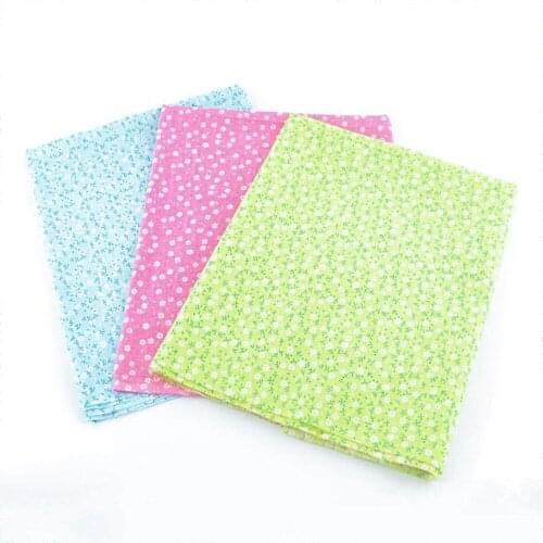 Booksew 6 Pieces/lot Cotton Fabric 50cmx50cm Patchwork Bundle Floral Fat Quarters Tilda Quilting Scrapbooking Craft Sewing Coth