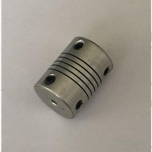 LR-D-19*25 D19L25 4*4 4x4 4*5 4x5 4*6.35 4x6.35 4*6 4x6 Aluminium CNC Motor Jaw Spider Shaft Spring Coupler Flexible Coupling