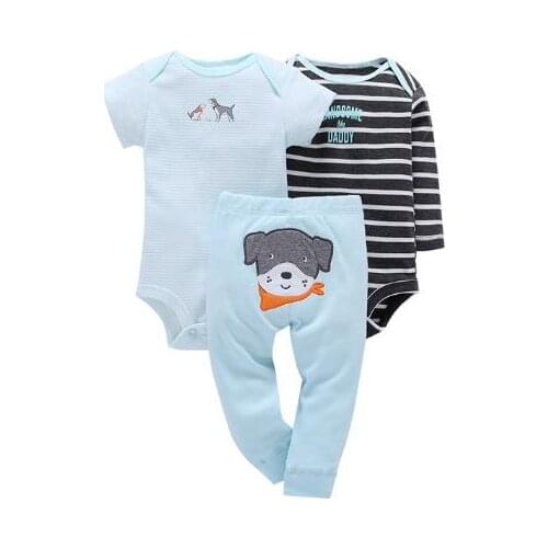 Short Sleeve Set Clothes Baby Girl Cute Jumpsuit Summer Set Newborn Boy Clothing Set Child Clothes Set