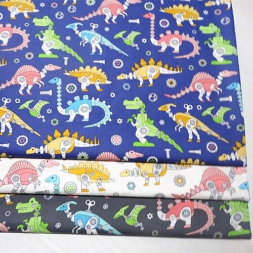 Cotton Cartoon Printed Fabric Baby Boy Patchwork fabric Of Handmade DIY Quilting Sewing Baby&Children Sheets Dress Material