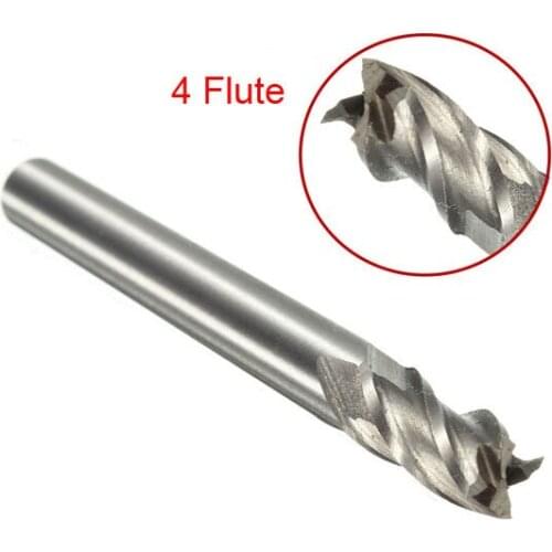 Tool Drill Chuck Offer Real Ferramentas Dremel Mini Drill 10 Pcs/lot _ 6mm X Hss 4 Flute Solid Coated End Milling Cutter Bit