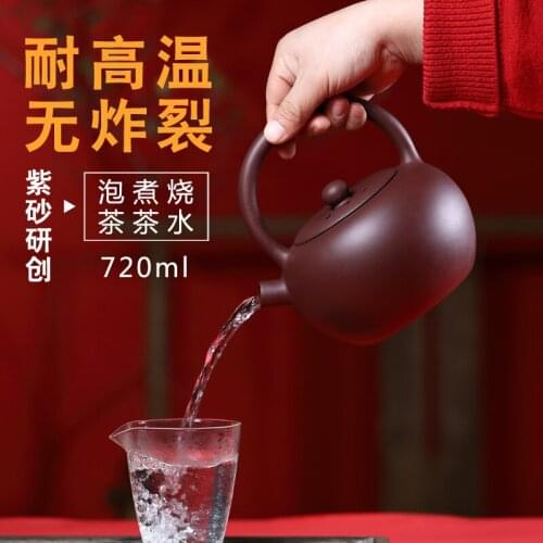 Ceramic Teapot Handmade Large teapot electric ceramic stove teapot high temperature resistant western style teapot