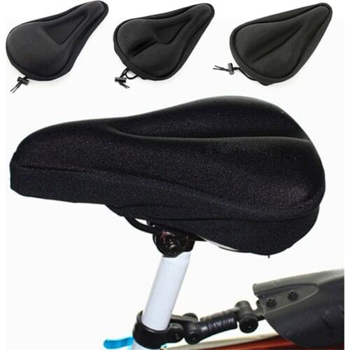 New Mountain Bike 3D Saddle Cushion Cover Breathable Soft Sponge MTB Road Bike Seat Cushion Cycling Seat Mat Bicycle Accessories