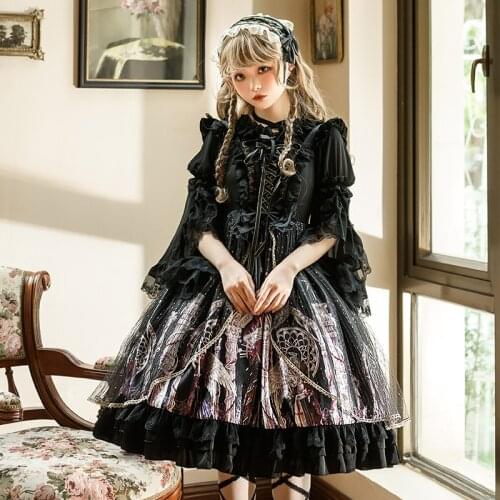 The Guardian ~ Sweet Lolita JSK Dress Midi Party Dress