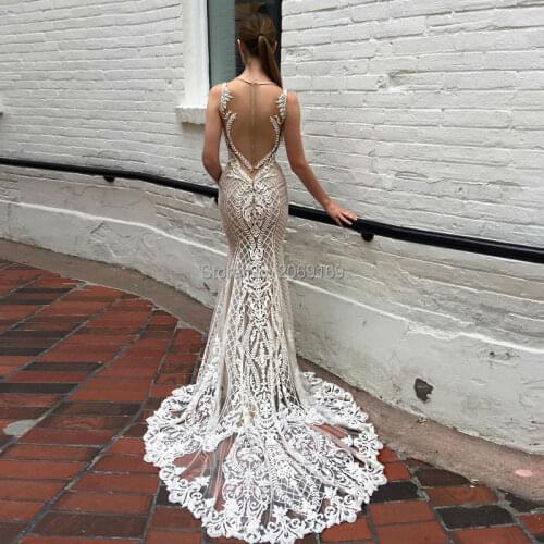 FASHION Sexy White Mermaid Prom Dresses Tank Appliques Lace Sweep Train Ceremonial Dress Plus Size Special Occasion