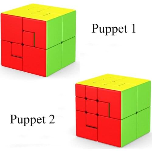 Moyu Meilong 3x3x3 Puppet 3x3 Cube Puzzle Magic Cubes Stickerless Educational Intelligent Toys For Kids Gift