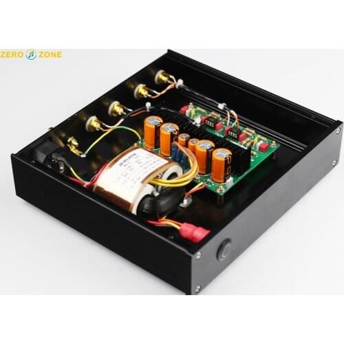 NEW Finished RIAA MM Phono Turntable Preamplifier / base on DUAL MM LP amp