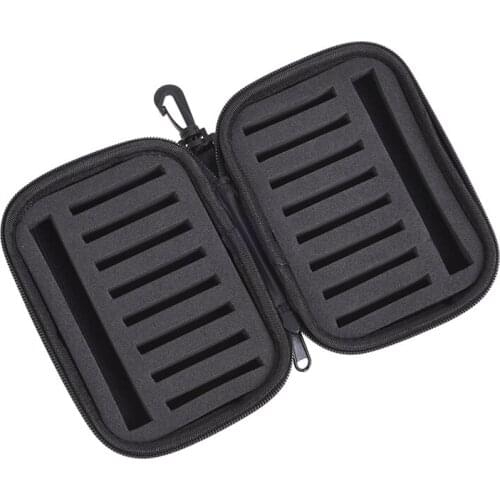 Portabale Fly Fishing Lure Spinner Spoon Bait Foam Box Trout Flies Fishook Fish Hook Hard EVA Storage Case Container Bag