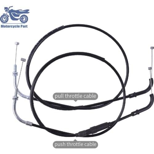 Motorcycle Adjustable Clutch Control Cable and Throttle Oil Cable Line Wires For Yamaha XJR400 XJR 400