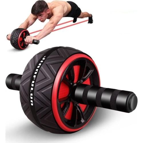 Abdominal Wheel Roller Muscle Exercise Home Fitness Equipment Abdomen Ab Roller Power Gym Trainer Workout abdominales Training