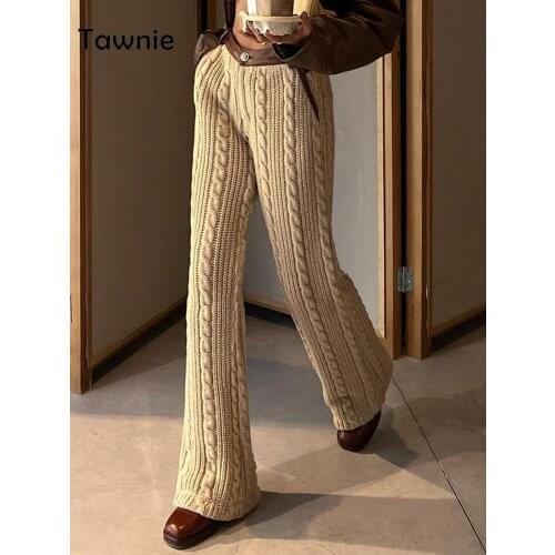 Женские трикотажные брюки Tawnie China At AliExpress
