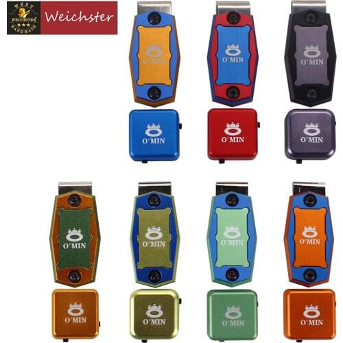 High Quality Billiard Pool Snooker Metal Magnetic Clip on Omin Chalk Holder