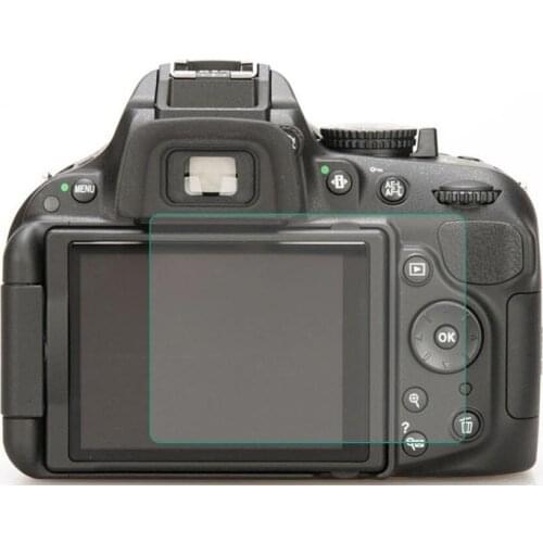 Tempered Glass Protector Guard Cover for Nikon D5100 D5200 DSLR Camera LCD Display Screen Protective Film Protection