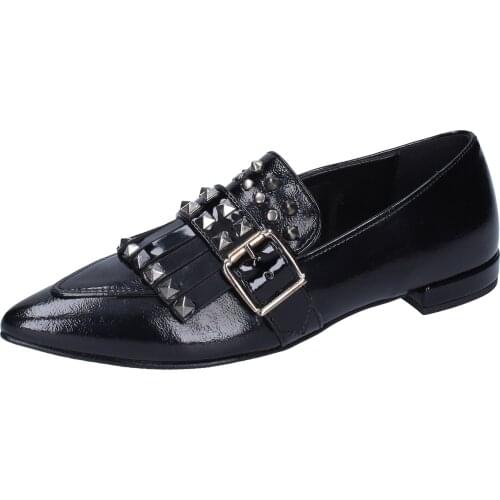 OLGA rubies loafers woman paint black