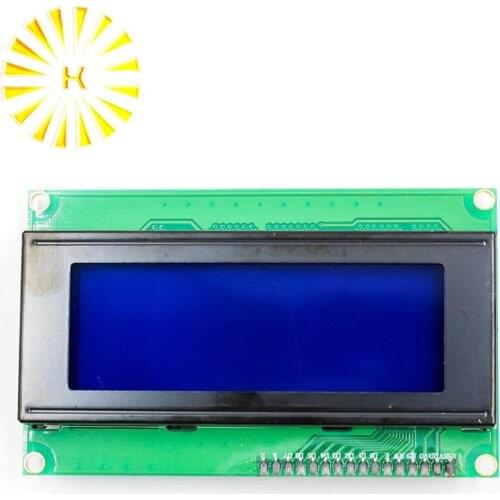1PCS LCD2004+I2C 2004 20x4 2004A Blue/Green screen HD44780 Character LCD /w IIC/I2C Serial Interface Adapter Module Connector