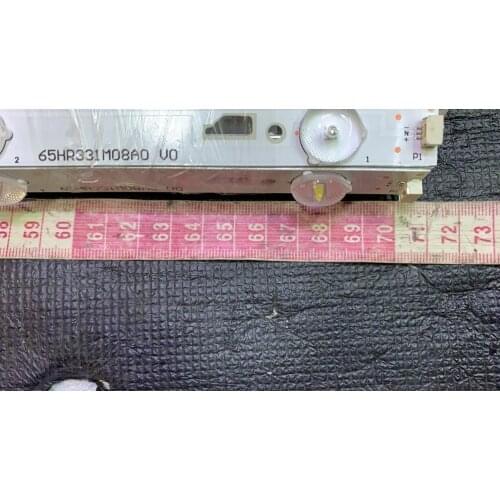 12PCS/LOT Applicable to FOR TCL L65E5800F D65F351 65HR331M08A0 V04C-LB650T-YH3 VU650CMDX 8-LEDs 70cm