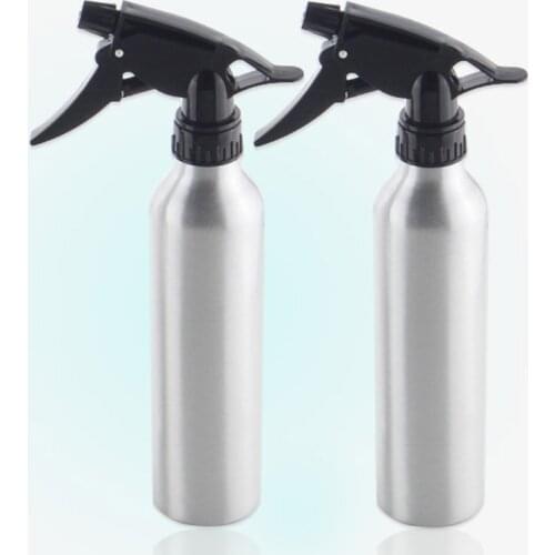 2pcs Sliver Tattoo Spray Bottle 250ML Aluminum Airbrush Spray Bottle Supply Tattoo Accessories Free shipping TA-218A