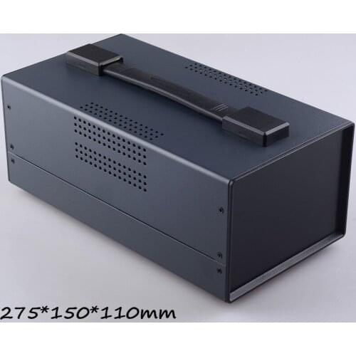 275*150*110mm Iron electronics project enclos Housing diy cabinet junction box PCB board case wire junction distrubition case