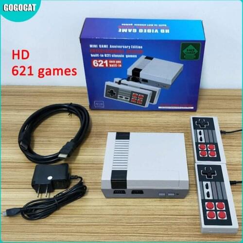 8 Bit Mini TV Game Console Retro Classic Handheld Gaming Player HD HDMI Output Video Controller Built-In 621 Games Dropshipping