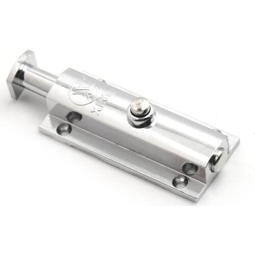 80x30x13mm Zinc Alloy Door Bolt Button for automatically pop-up Door Security Safety Locks