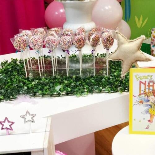 15 Holes Acrylic Lollipop Display Stand Wedding Party Candy Dessert Stick Holder