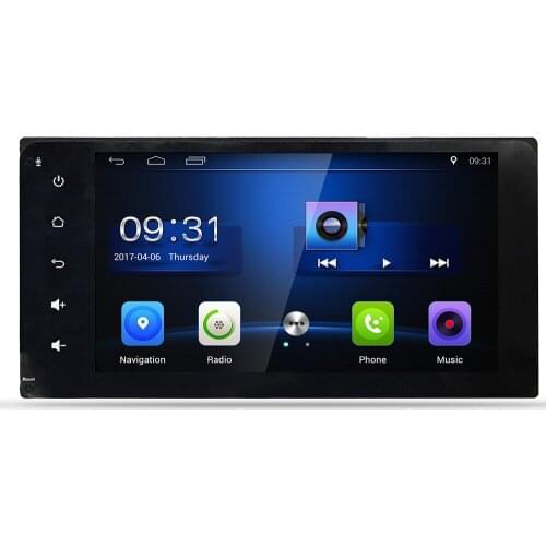 4G Android 10 Universal Android 7" 2Din Car Radio Touchscreen GPS Multimedia Player For TOYOTA