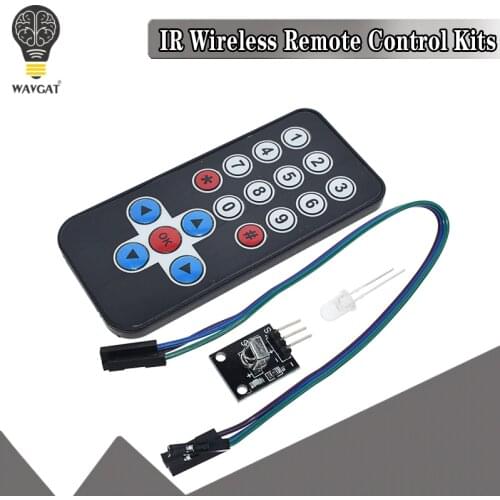 1LOT Infrared IR Wireless Remote Control Module Kits DIY Kit HX1838 For Arduino Raspberry Pi