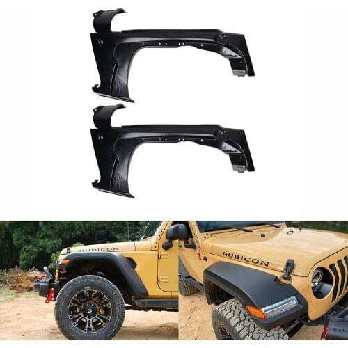 JL Style Fender Flare for Jeep Wrangler JK 2007-2017 J375 and J374 Lantsun