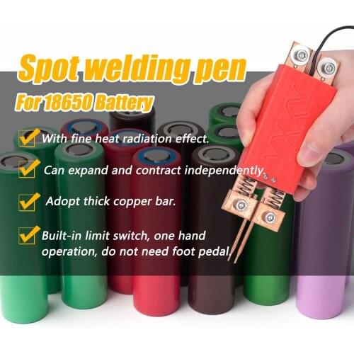 KKMOON Integrated Type Spot Welder Spot Welding Pen Automatic Trigger Weld Machine Accessory for 18650 Battery DIY Kit