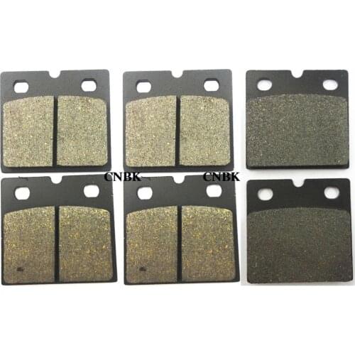 F+R Disc Brake Pads Set fit BMW 1000 K100 RS RT 10 88-89 1000 K100 1988 - 1989 Front Rear