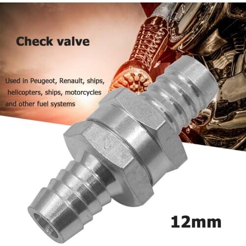 Fuel Non Return Check Valve Compressor Outdoor Anti-resistance One Way Petrol Diesel Air Repairing Parts for Auto Car