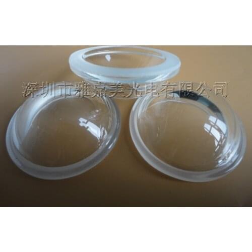 Mining lamps, LED optical glass lens diameter 50mm LED lens concave-convex lenses