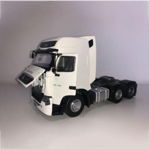 Diecast Alloy Vehicle Truck Head Howo Car T7H Truck Model 1:36 Scale Metal Toy Car Adult Collection Transport Static Display