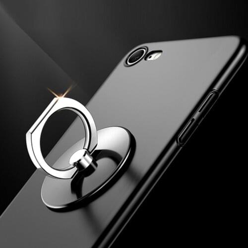 Mobile Phone Magnetic Finger Ring 360 Degree Rotatable Smartphone Stand Holder For iPhone Samsung Huawei Socket Mount Tablets