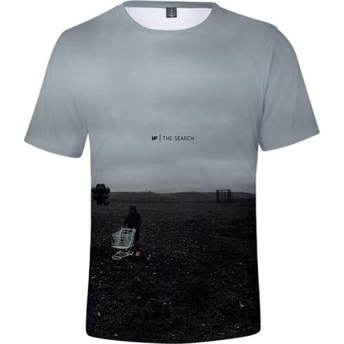 New Fashion NF 3D t shirt Men women Hip Hop t shirt Hot Print Short Sleeve Summer Harajuku NF 3D Mens t shirt Tops