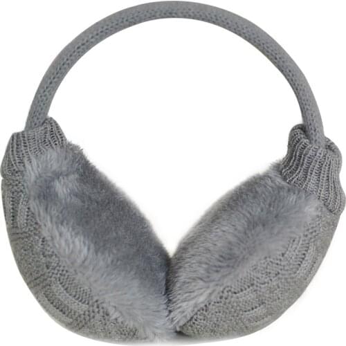 New Plush Female Winter Earmuff Warm Ear Muffs Headphones Women Men Earmuffs Earphone Ear Warmers Protector Girl Fur Headphones