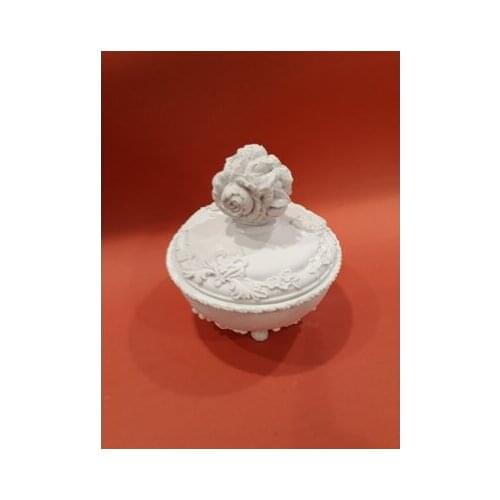 ROSE HEADED SUGAR BOWL